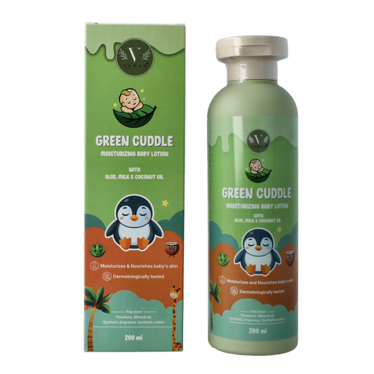 Vanan Green cuddle baby lotion moisturizing 200 Milliliter