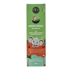 Vanan Green cuddle baby massageolie 200.00 Milliliter