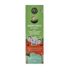 Vanan Green cuddle baby massageolie 200.00 Milliliter