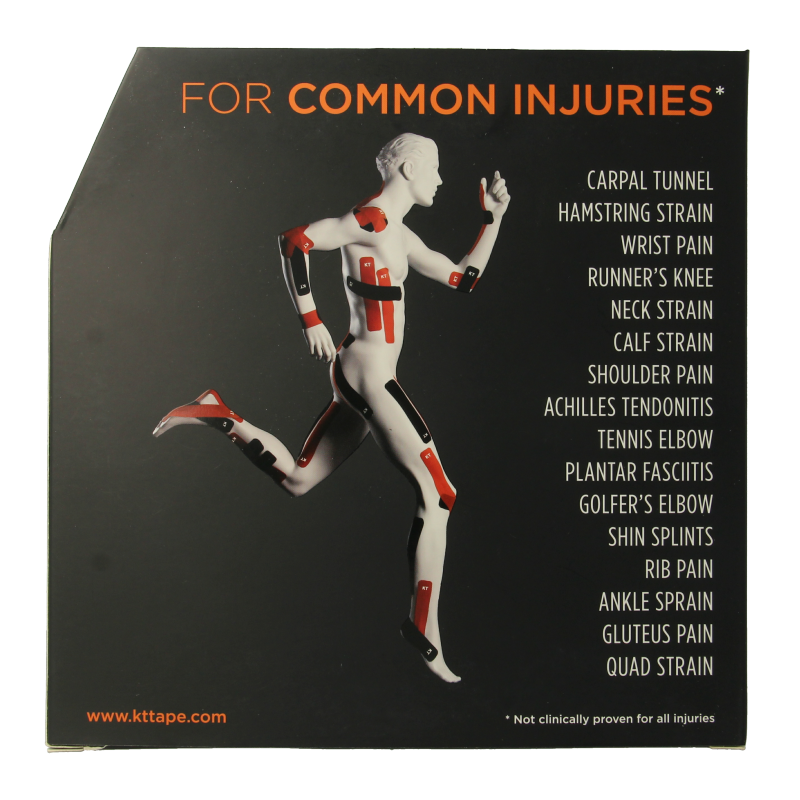 KT Tape Jumbo original roll 38 meter beige precut 1 Stuks