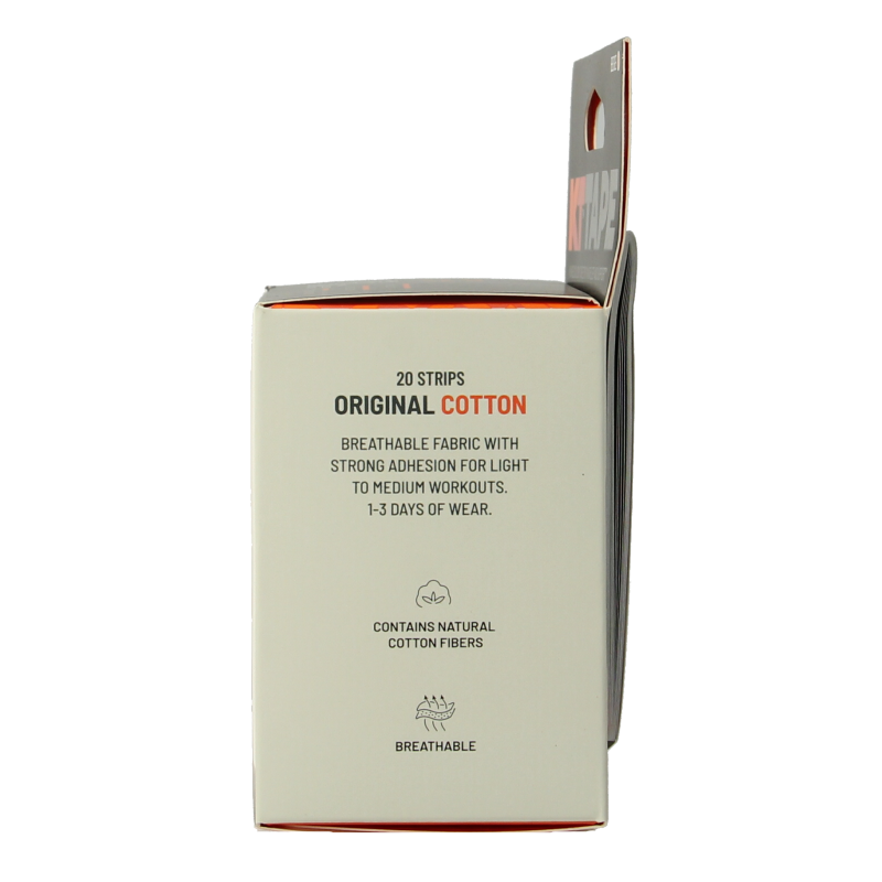 KT Tape Original precut 5 meter beige 20 Stuks