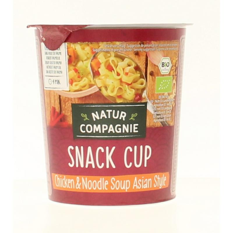 Natur Compagnie Cupnoodles kip bio 55 Gram