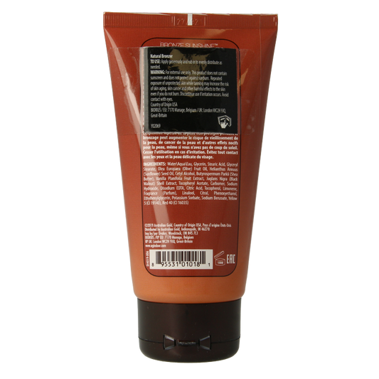 Australian Gold Bronze sunshine natural bronzer  133 Milliliter