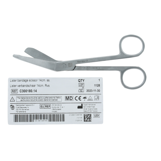 Heka Verbandschaar RVS 14cm 1 Stuks