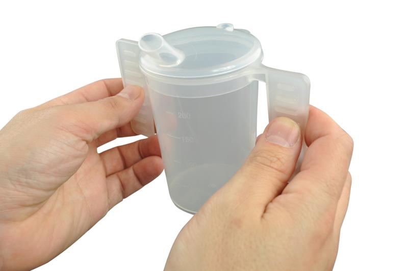 Able 2 Drinkbeker met deksel/handvatten 1 Stuks