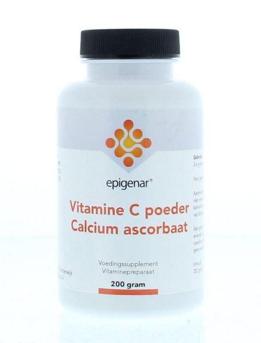 Epigenar Vitamine C calcium ascorbaat poeder 200 Gram