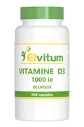 Elvitum  Vitamine D3 1000IE/25mcg 300 Capsules
