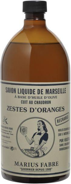 Marius Fabre Nature Marseille zeep sinaasschil navul 1 Liter