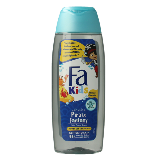 FA Kids douche & shampoo piraat 250 Milliliter