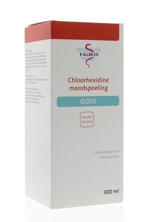 Fagron Chloorhexidine mondspoeling 0.05% 300 Milliliter