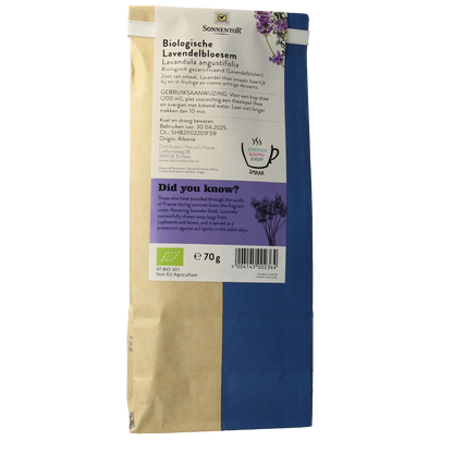 Sonnentor Lavendelbloesem thee bio 70.00 Gram