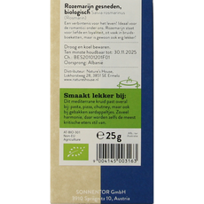 Sonnentor Rozemarijn bio 25.00 Gram