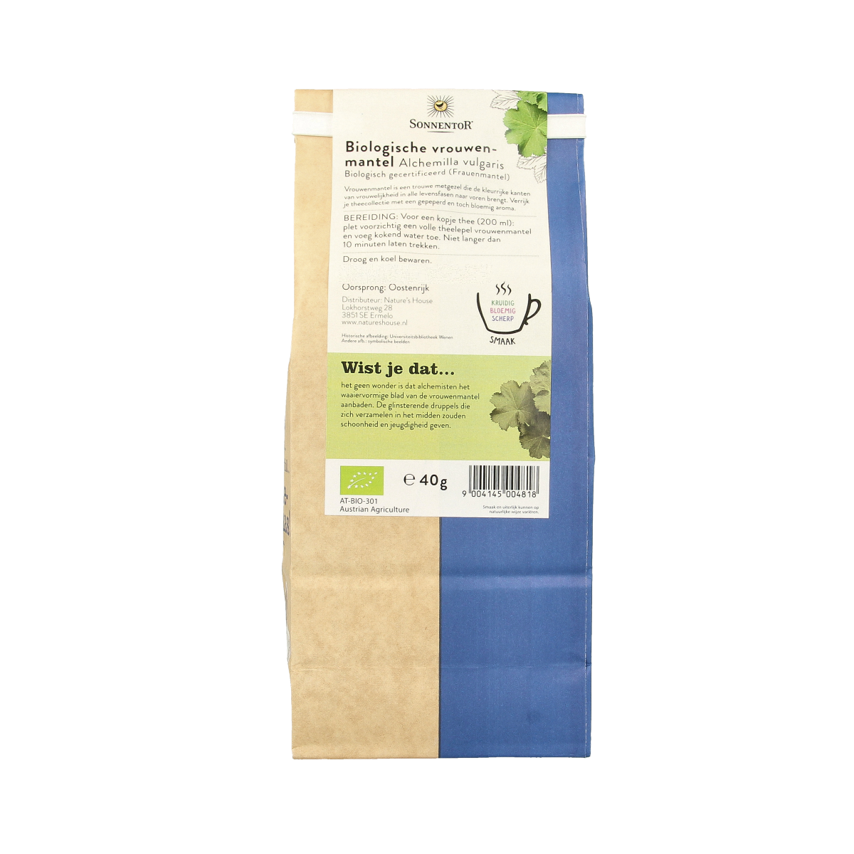 Sonnentor Vrouwenmantel thee los bio 40 Gram