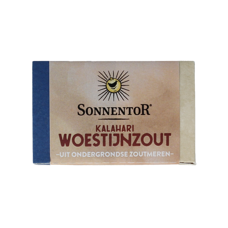 Sonnentor Kalahari woestijnzout fijn 150 Gram