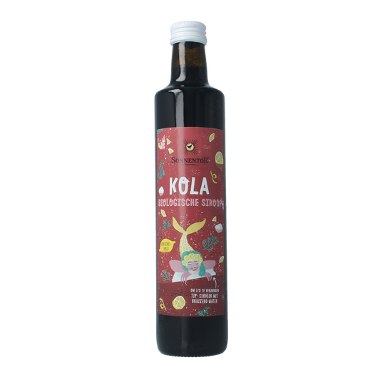Sonnentor Kola cafeinevrij siroop alcoholvrij bio 500.00 Milliliter