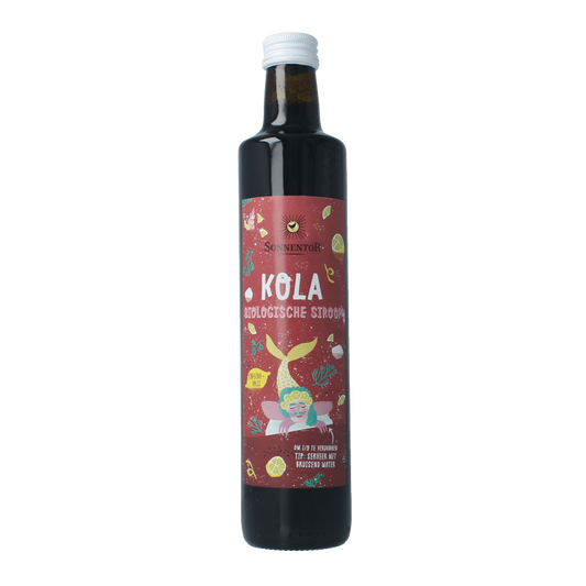Sonnentor Kola cafeinevrij siroop alcoholvrij bio 500 Milliliter