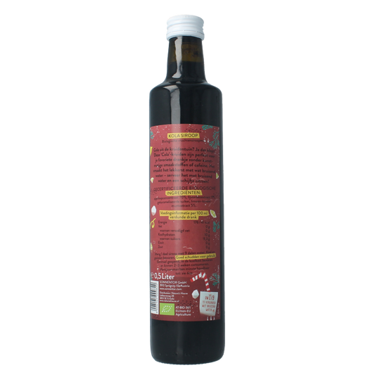Sonnentor Kola cafeinevrij siroop alcoholvrij bio 500 Milliliter