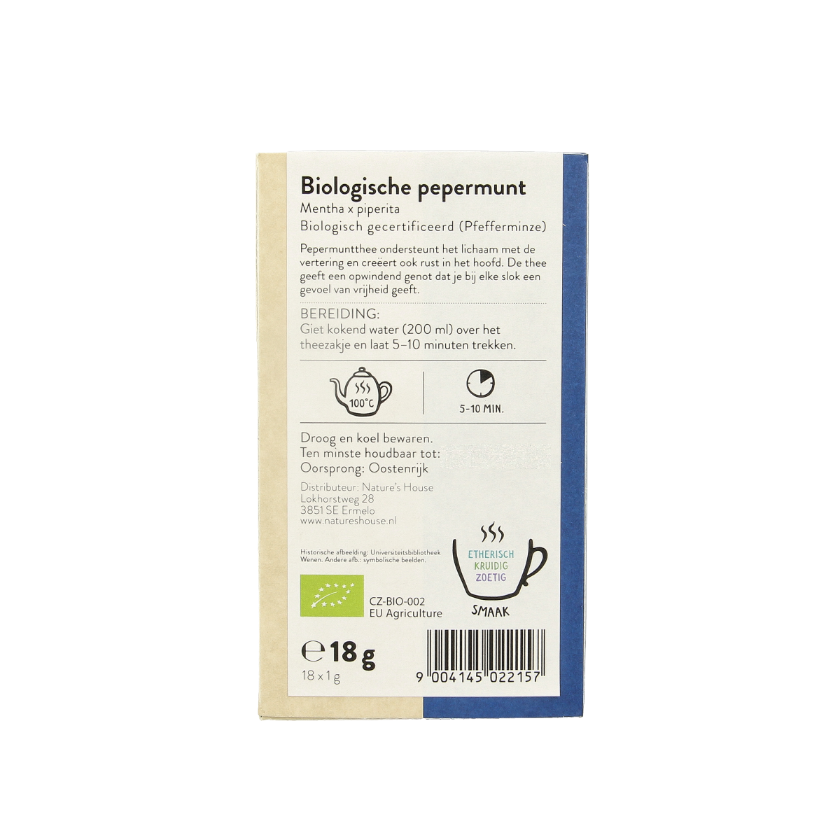 Sonnentor Pepermunt thee bio 18.00 Zakjes
