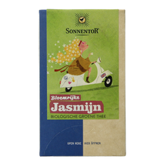 Sonnentor Jasmijn groene thee bio 18.00 Zakjes