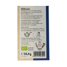 Sonnentor Gluhwein kruidenmix builtjes bio 18.00 Zakjes