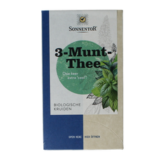 Sonnentor 3 Munt-thee bio 18 Zakjes