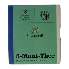 Sonnentor 3 Munt-thee bio 18 Zakjes
