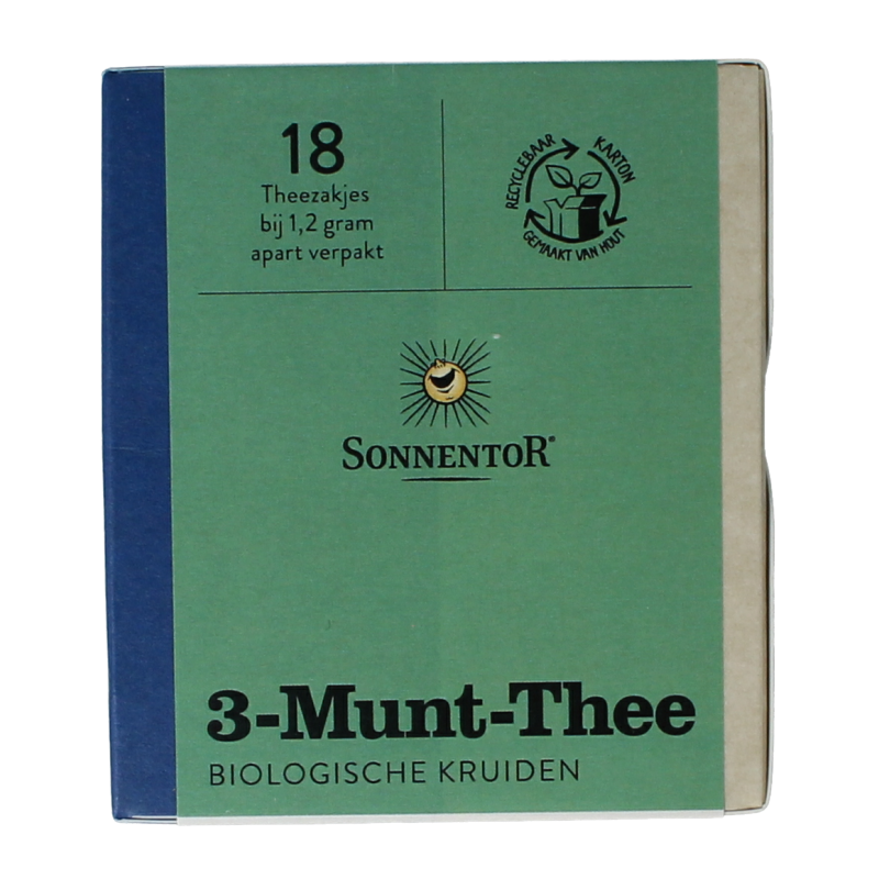 Sonnentor 3 Munt-thee bio 18 Zakjes