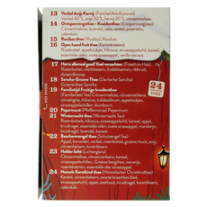 Sonnentor Advent kalender thee bio 24 Stuks