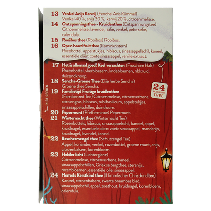 Sonnentor Advent kalender thee bio 24.00 Stuks