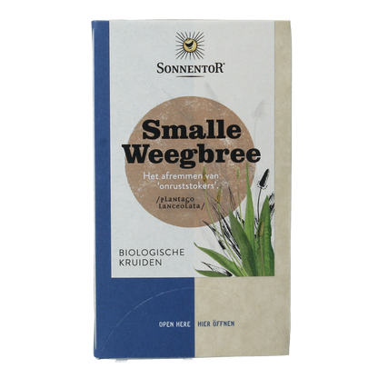 Sonnentor Smalle weegbree thee bio 18.00 Zakjes