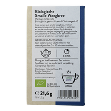 Sonnentor Smalle weegbree thee bio 18 Zakjes