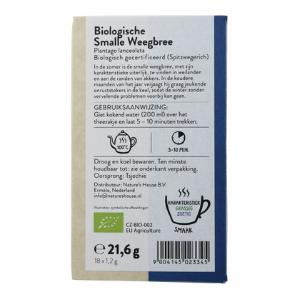Sonnentor Smalle weegbree thee bio 18.00 Zakjes