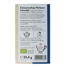 Sonnentor Citroenmelisse - verbena - lavendel bio 18.00 Zakjes