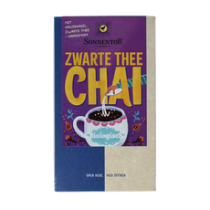 Sonnentor Zwarte chai thee bio 18.00 Zakjes