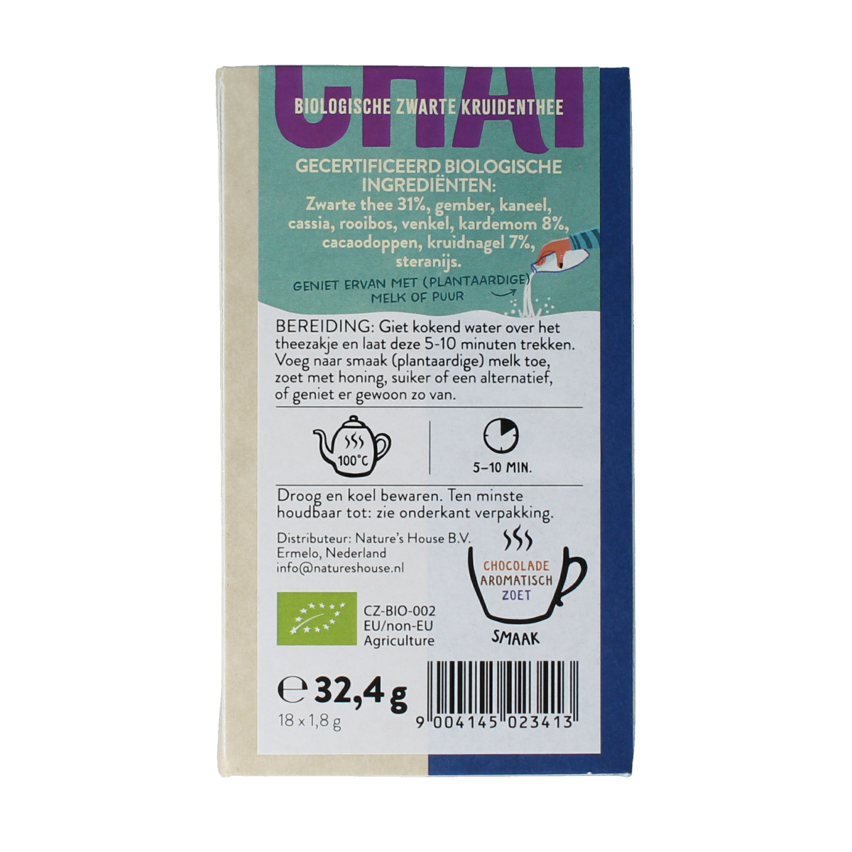 Sonnentor Zwarte chai thee bio 18.00 Zakjes