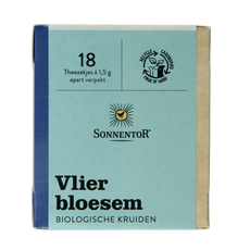 Sonnentor Vlierbloesem thee bio 18.00 Zakjes