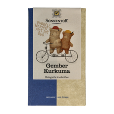 Sonnentor Gember curcuma thee bio 18 Zakjes