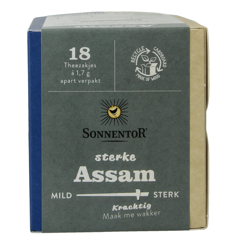 Sonnentor Assam English zwarte thee bio 18 Zakjes