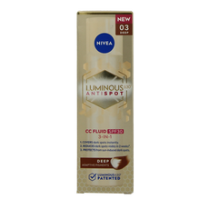 Nivea Cellular luminous 630 fluid dark SPF30 40.00 Milliliter