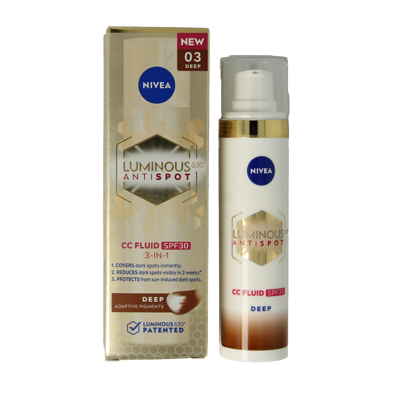 Nivea Cellular luminous 630 fluid dark SPF30 40 Milliliter
