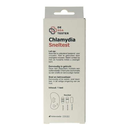 The Tester Chlamydia vrouw test  1.00 Stuks