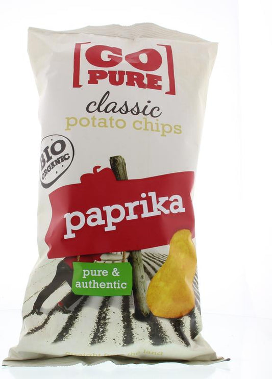 Go Pure Chips paprika bio 125.00 Gram