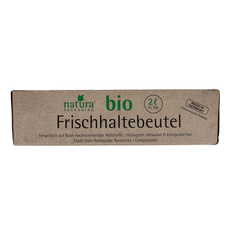 Biomat Natura compost lunchzak 2 liter 35 Stuks