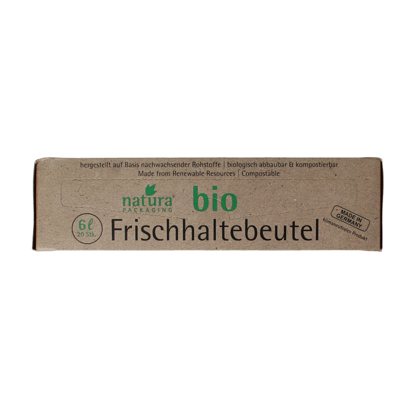 Biomat Natura compost lunchzak 6 liter 20 Stuks
