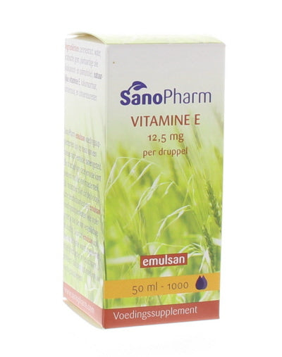 SanoPharm Vitamine E Emulsan 50.00 Milliliter