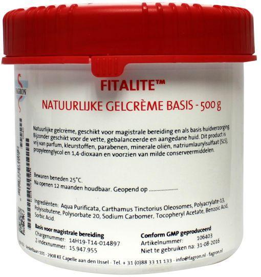Fagron Fitalite gel creme 500 Gram