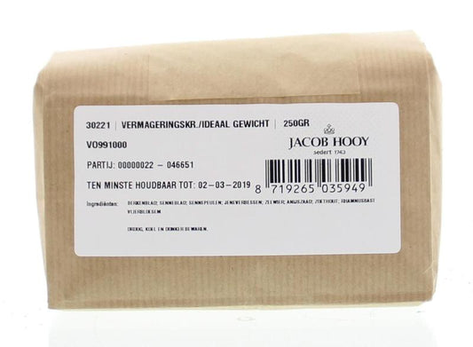 Jacob Hooy Ideaalgewicht/vermageringskruiden 250 Gram