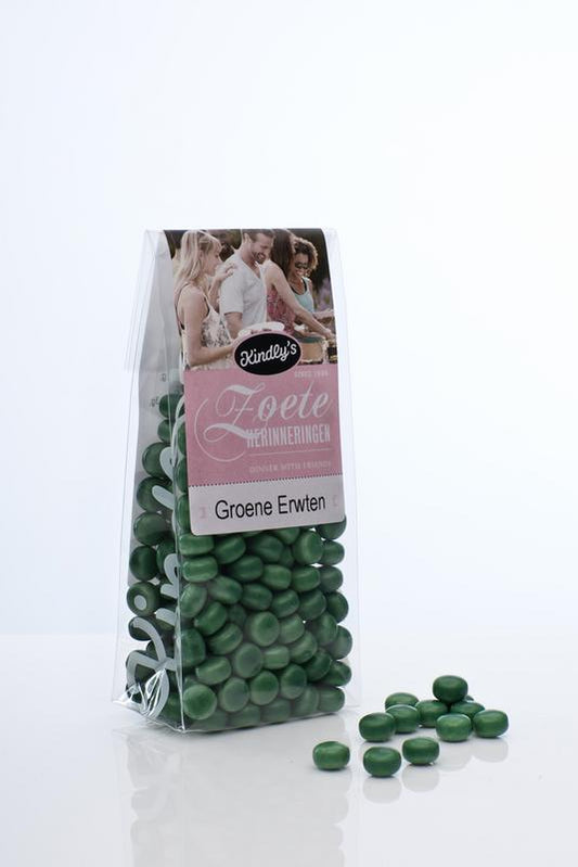 Kindly's Groene erwten Zoete herinneringen 170 Gram