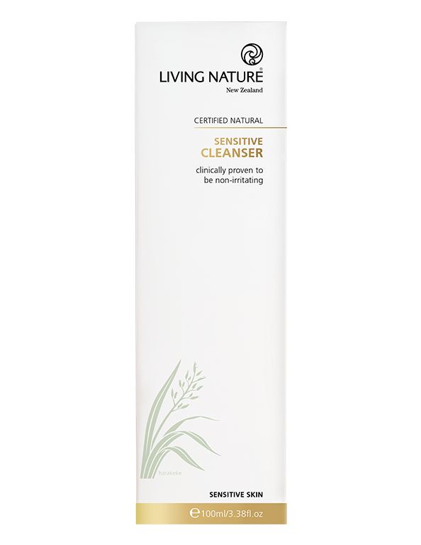 Living Nature Gezichtsreiniger gevoel huid 100 Milliliter