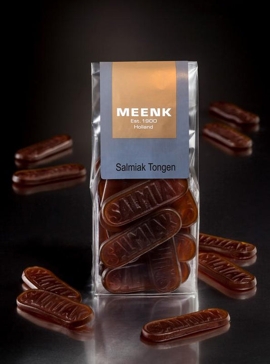 Meenk Salmiak tongen 170 Gram